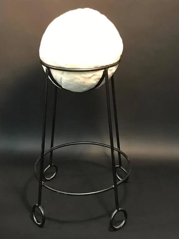 Mid-Century Modern Jean Royere Style Stool - Three Available