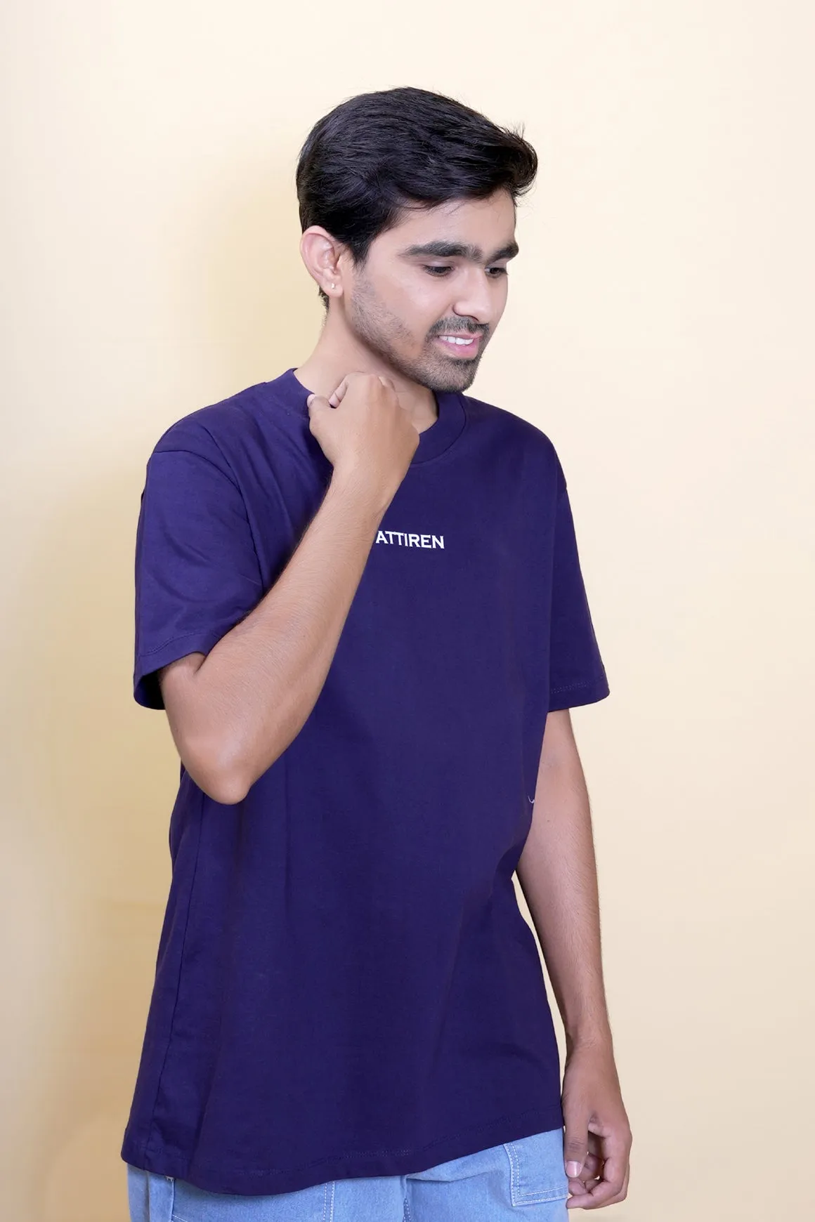 NavyBlue Oversized Tees[UNISEX]