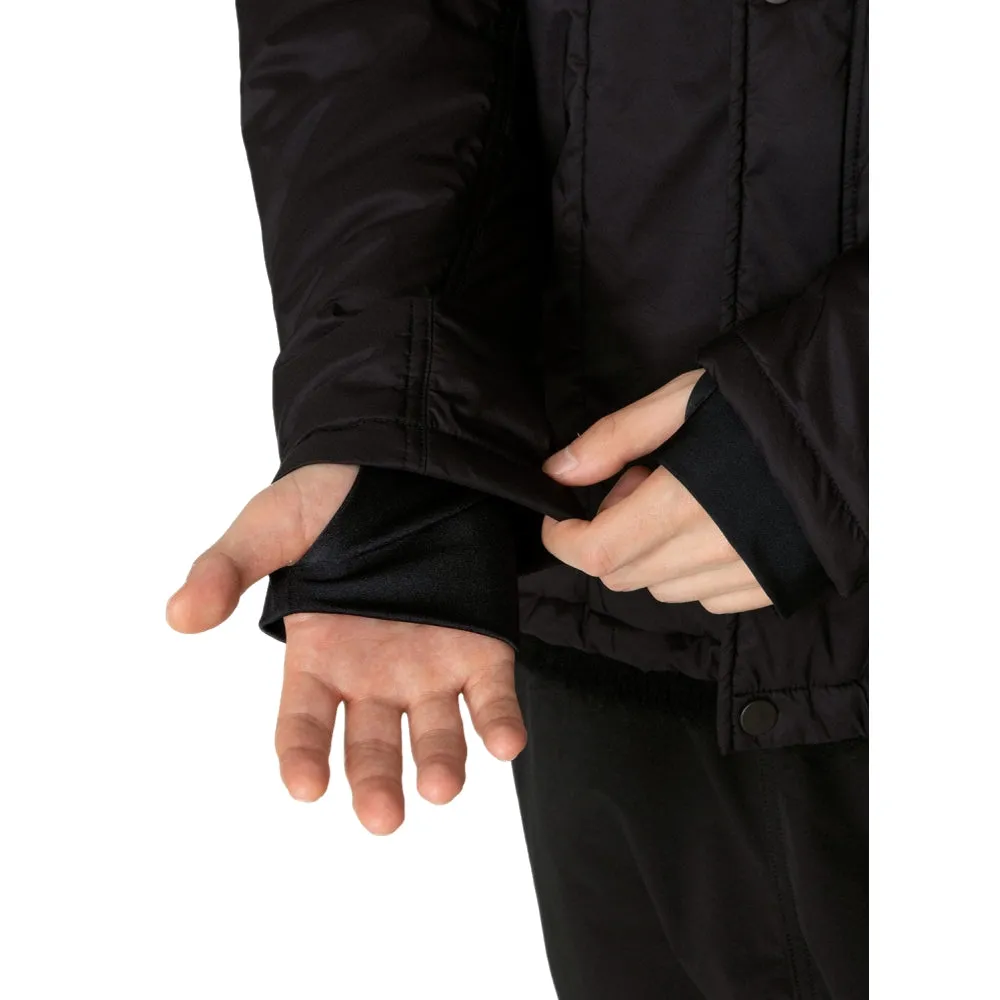 NONNATIVE HIKER PUFF JACKET NYLON TAFFETA STRETCH WITH GORE-TEX WINDSTOPPER-BLACK