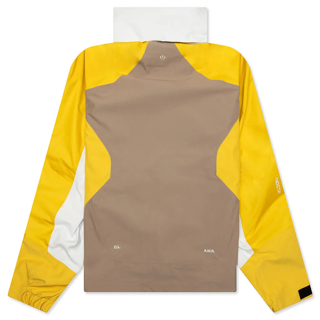 NRG Nocta Tech Jacket HD - Khaki/Vivid Sulfur/Sail/Baltic Blue