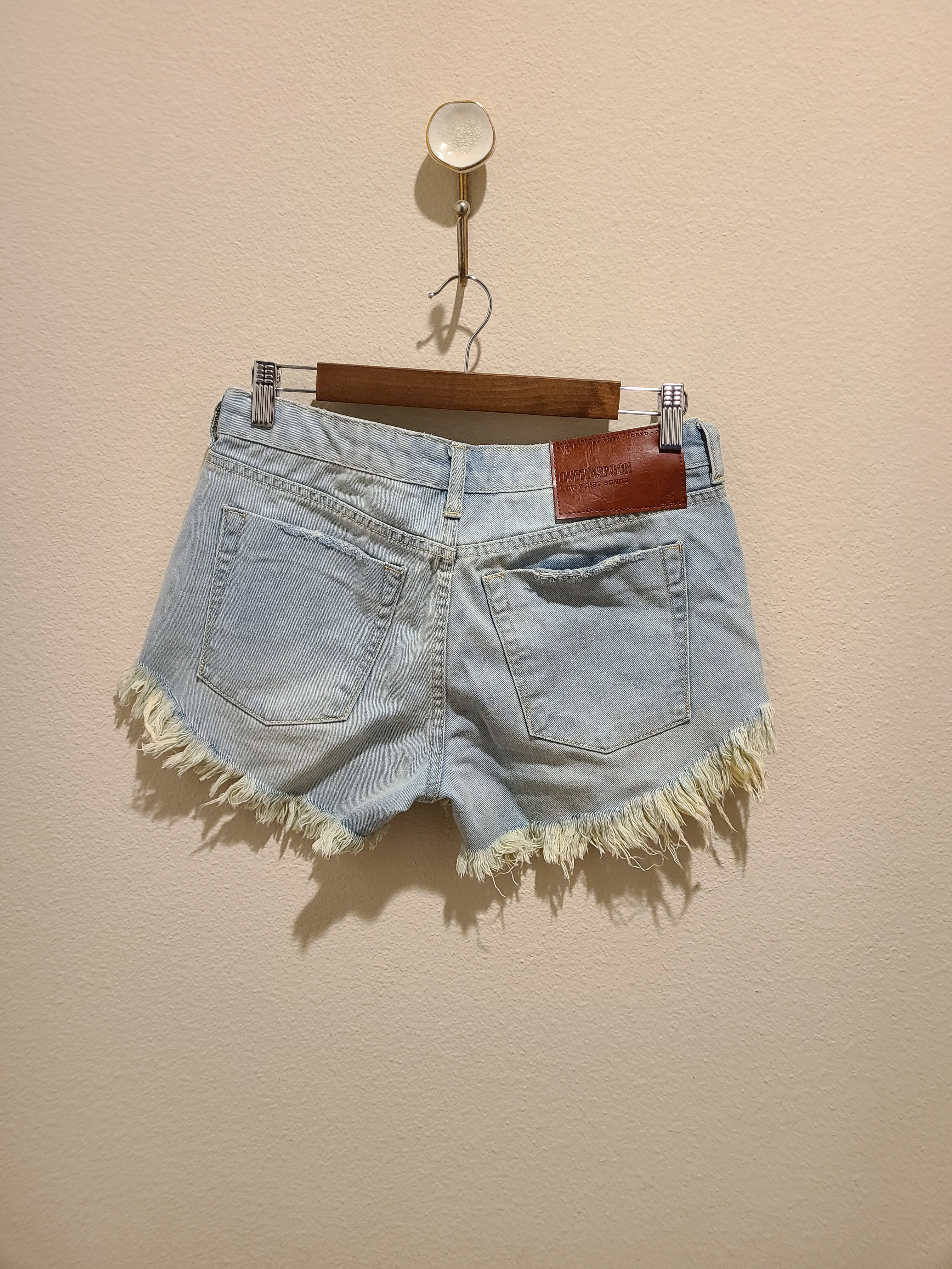 One Teaspoon Country Bonita Low Waist Denim Shorts