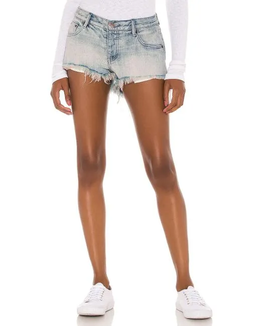 One Teaspoon Country Bonita Low Waist Denim Shorts