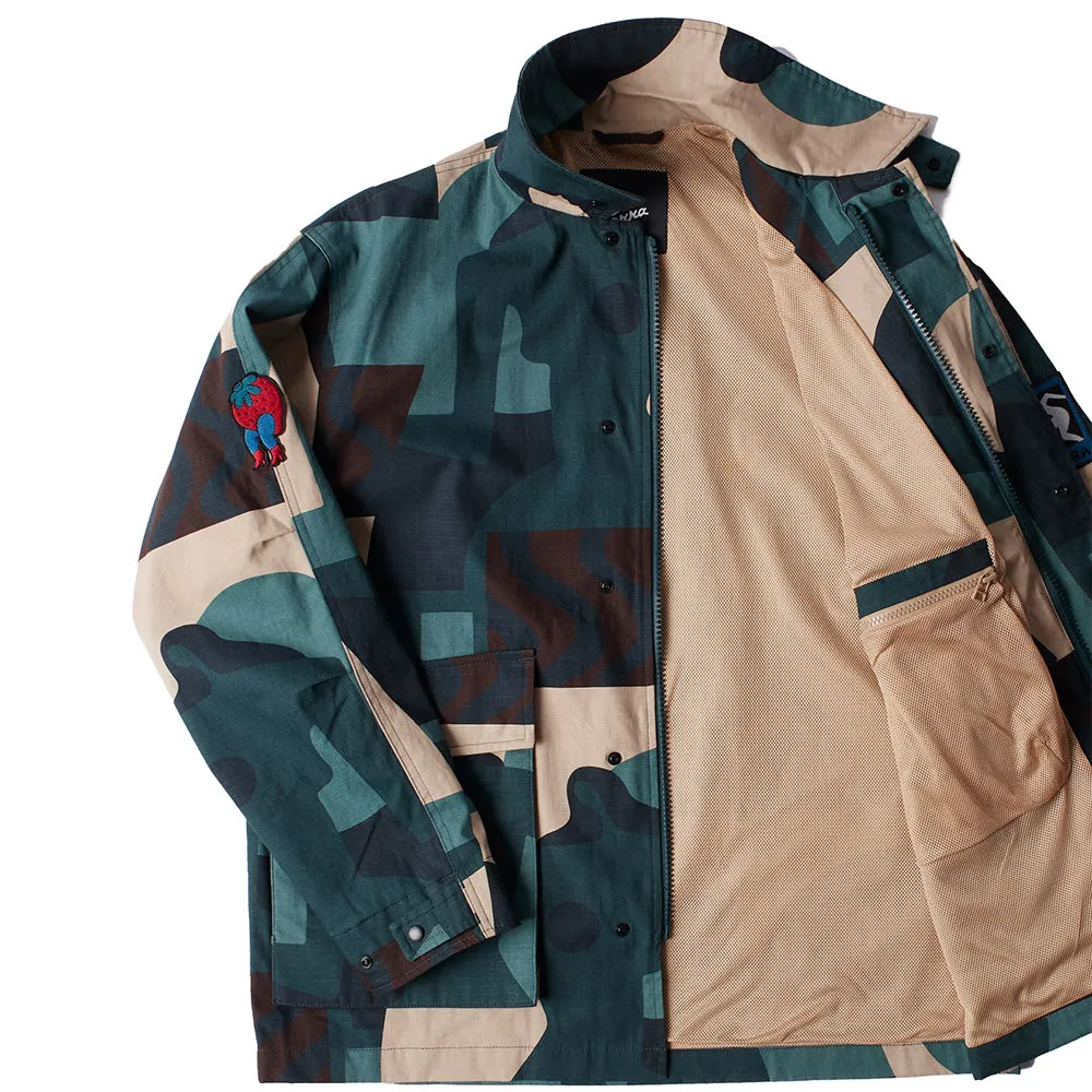 Parra Distorted Camo Jacket