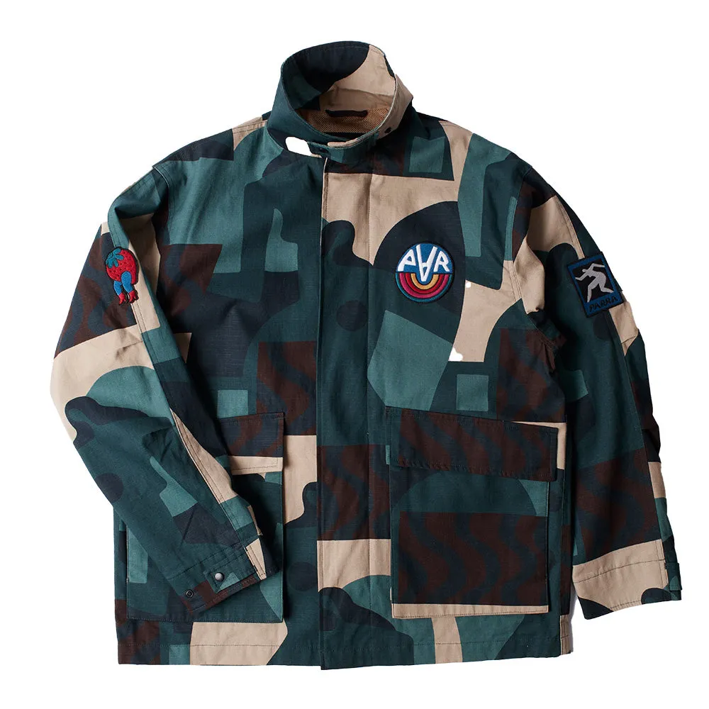 Parra Distorted Camo Jacket