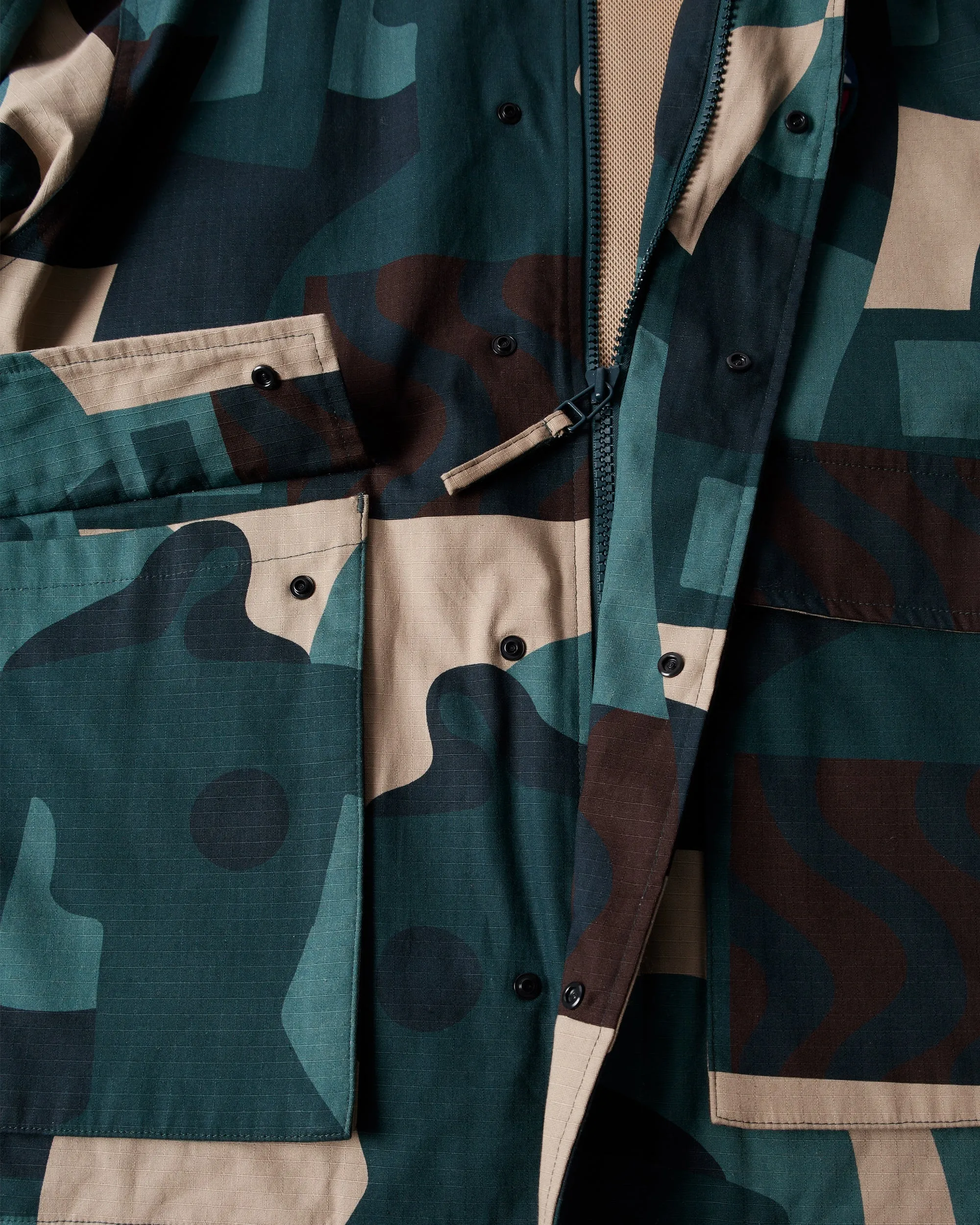 Parra Distorted Camo Jacket