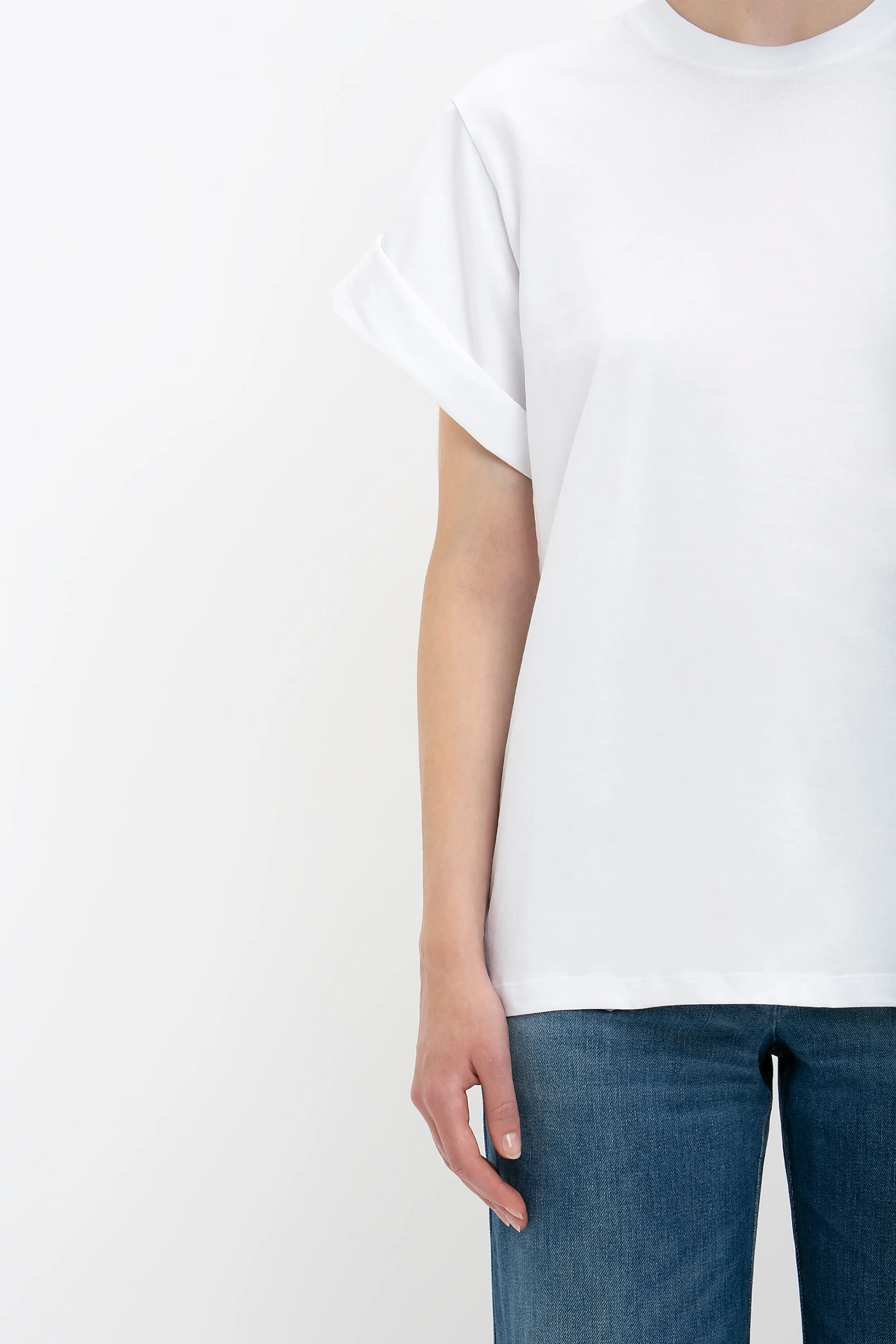 Relaxed Fit T-Shirt In White