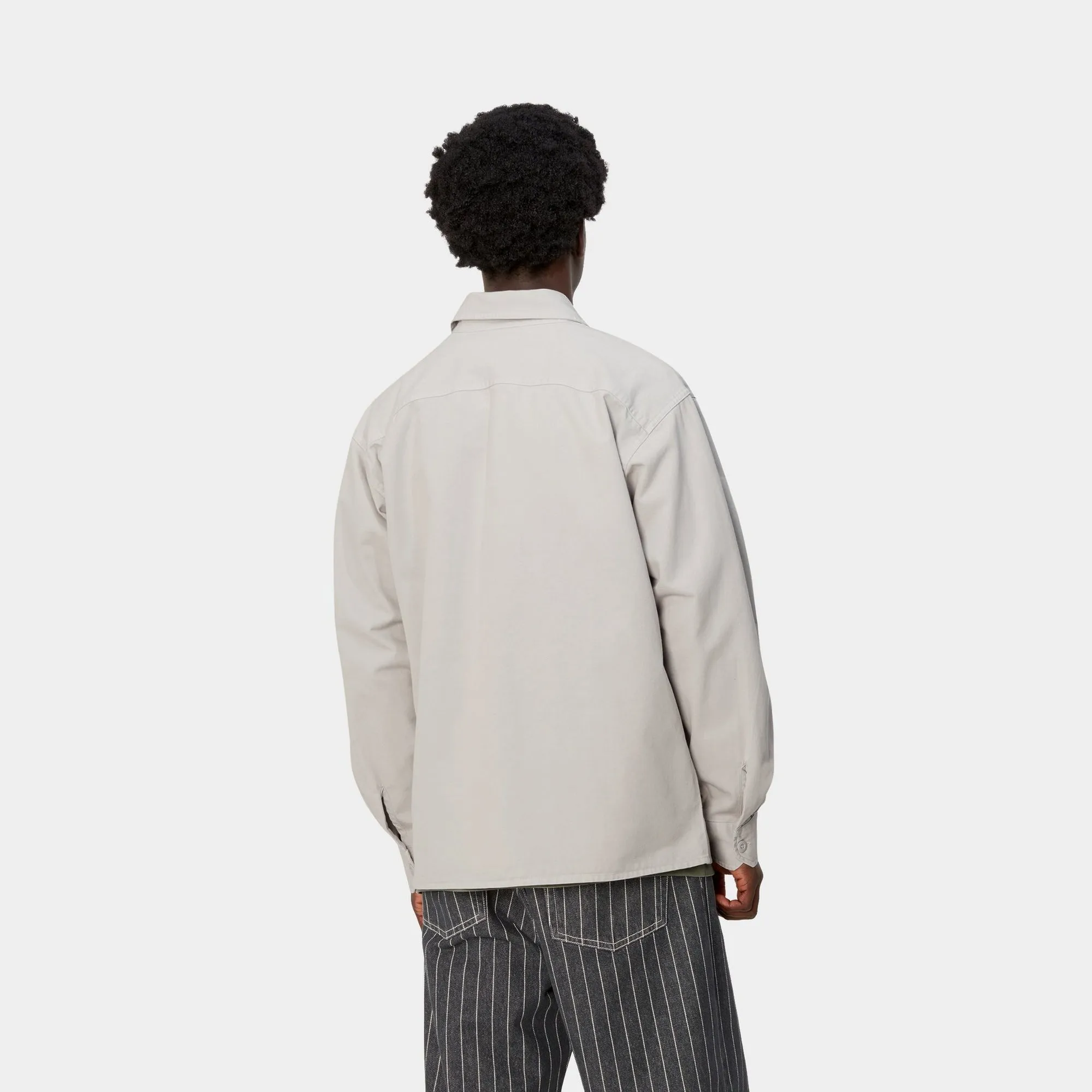 Reno Shirt Jacket | Sonic Silver (garment dyed)