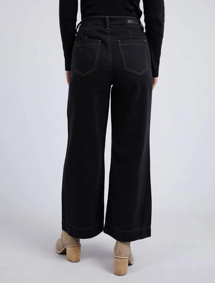 Royal Wide Leg Jean (Black)