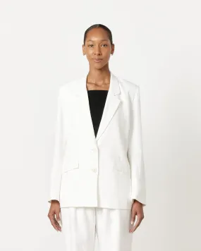 Tatum Jacket in White