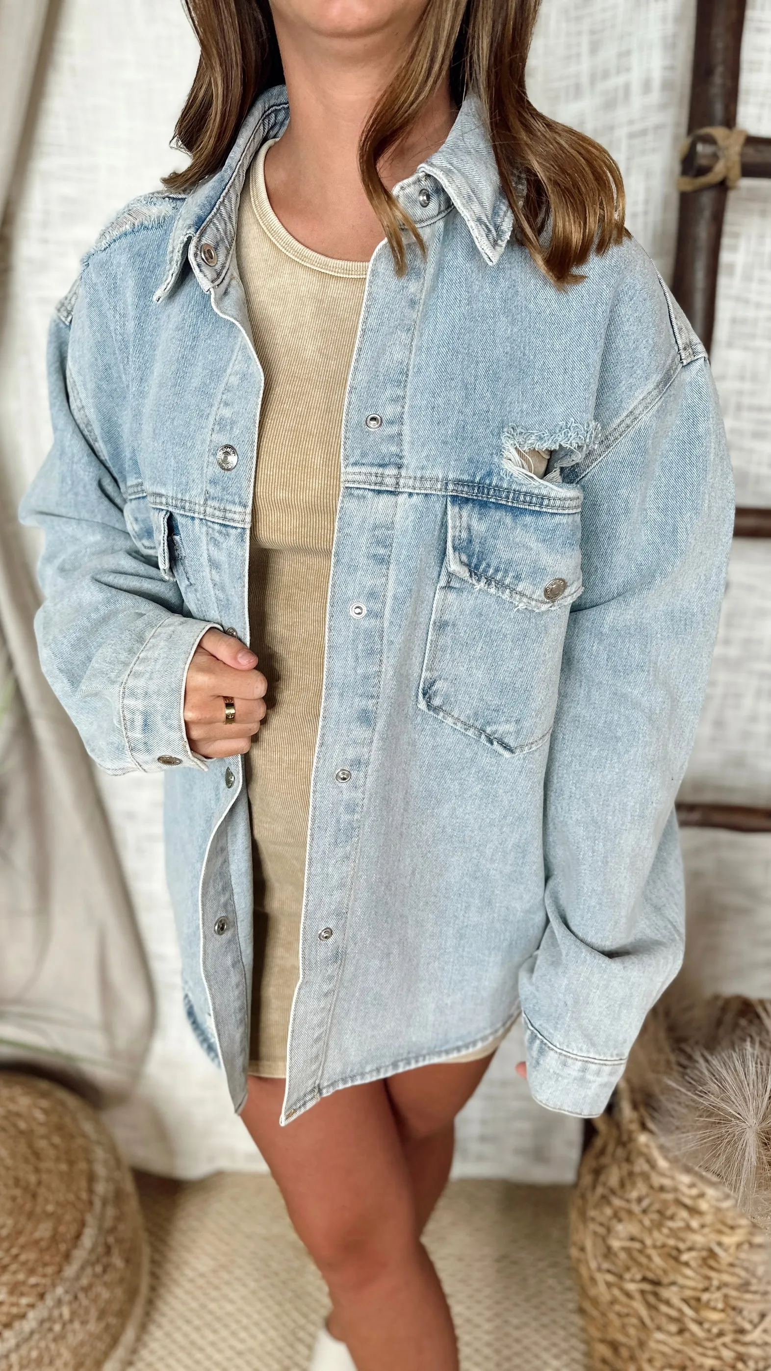 The Jealously Denim Jean Jacket