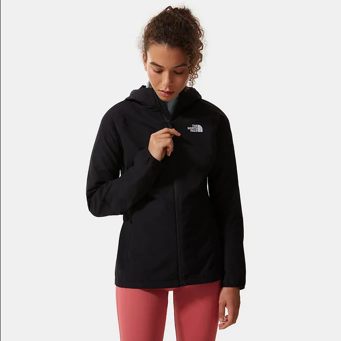 The North Face Women's Apex Nimble Hooded Jacket NF0A7R2RJK3 Black