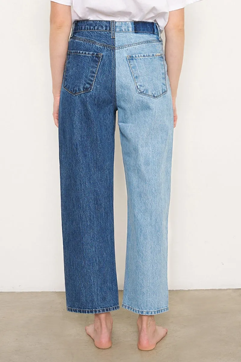 Two Tone Crossover Denim