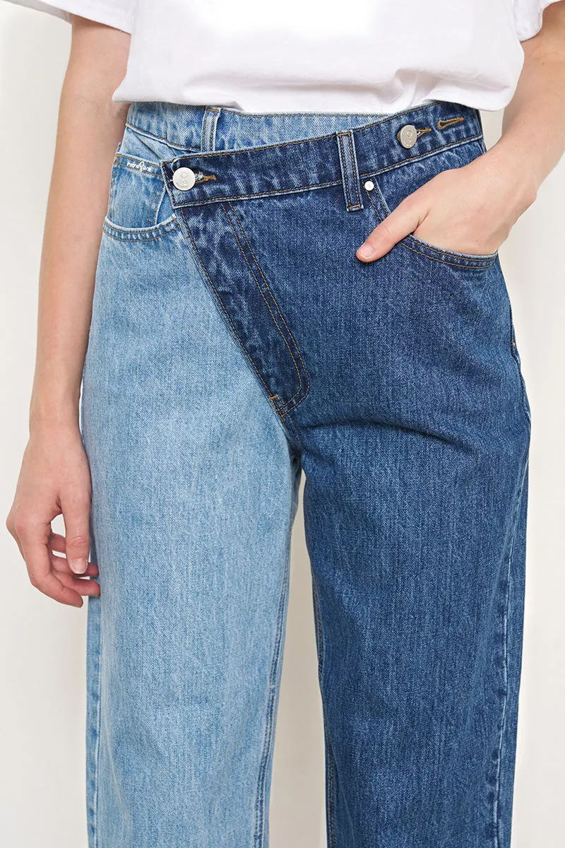 Two Tone Crossover Denim