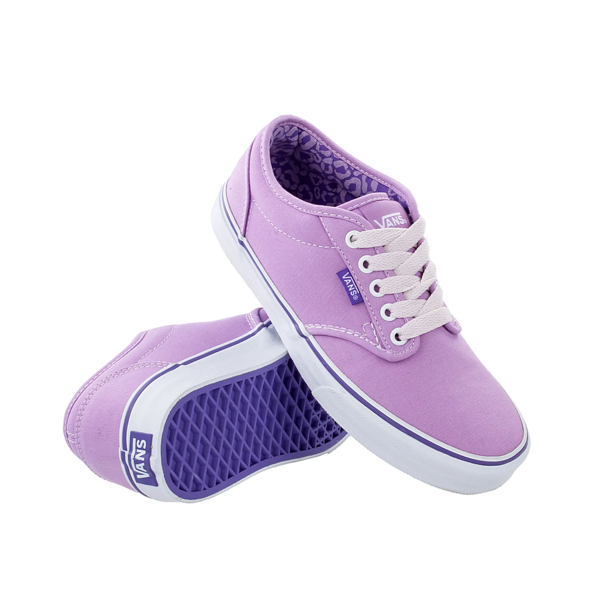 Vans Atwood Lace-Up Purple Canvas Womens Plimsolls UDMBV3