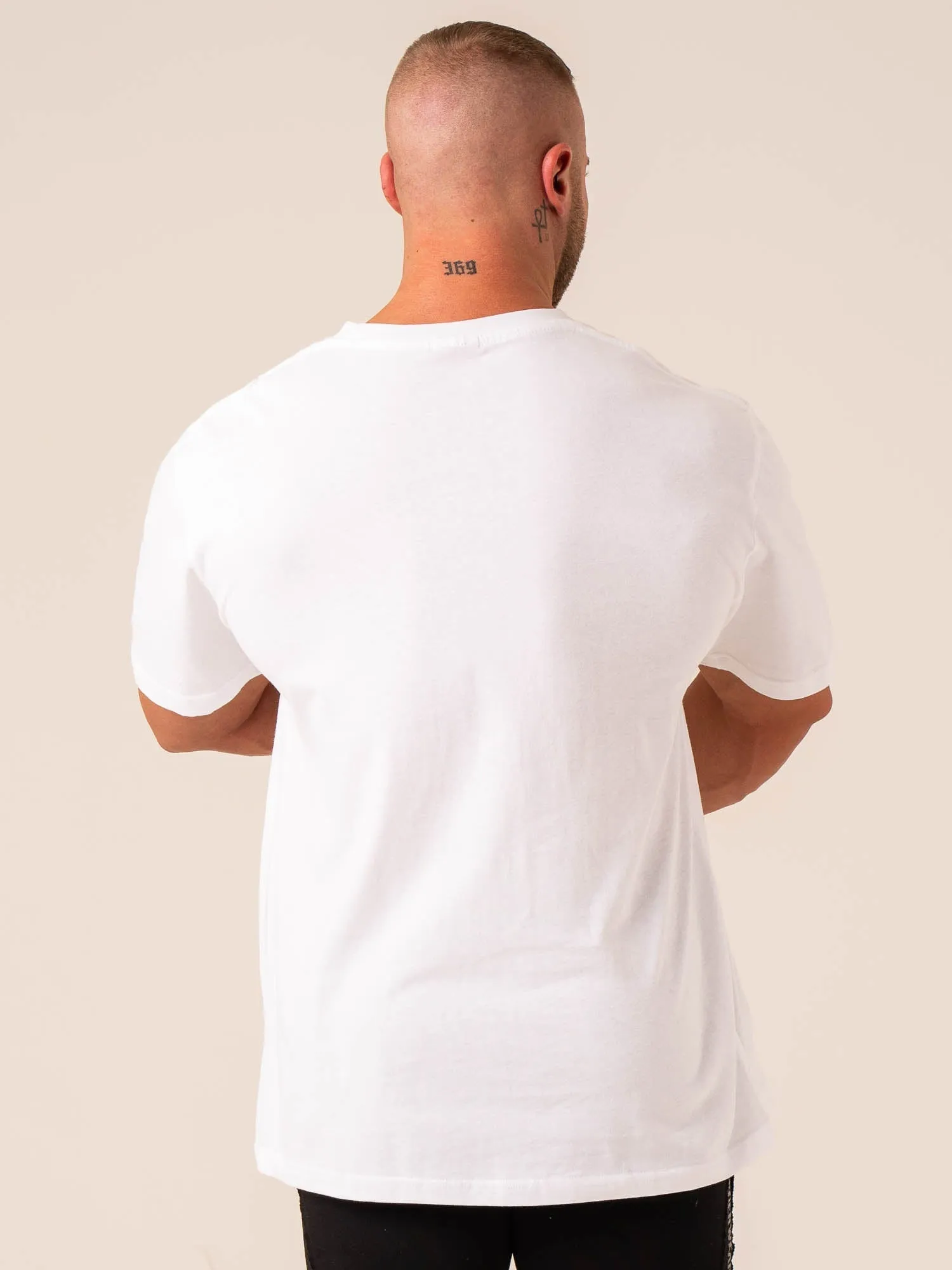 Varsity Oversized T-Shirt - White