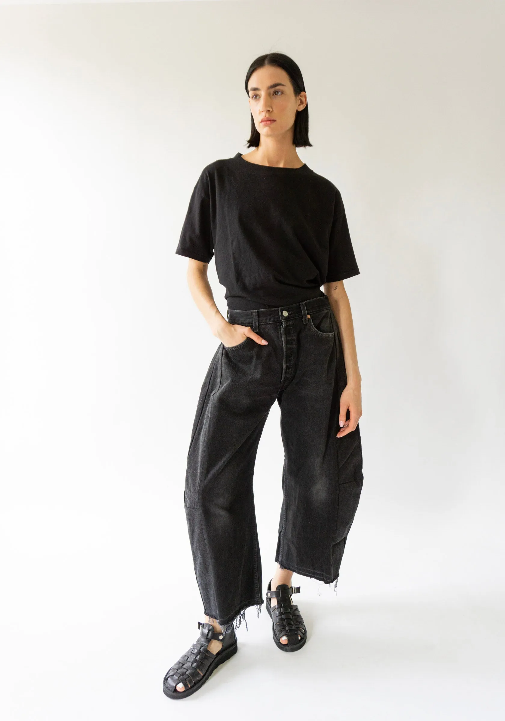 Vintage Lasso Jean in Black