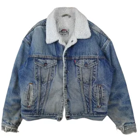 Vintage Levis Sherpa Denim Jacket - L