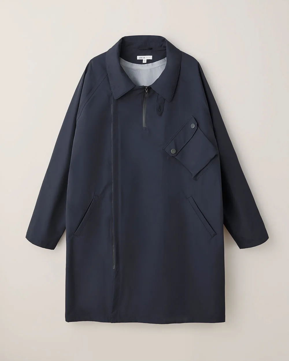 Vintage Navy Waterproof Eddie Coat