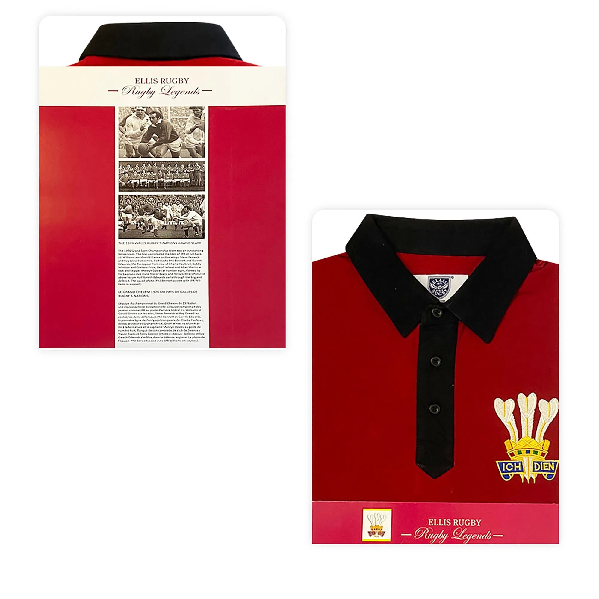 Wales Rugby 1976 Grand Slam Polo Shirt