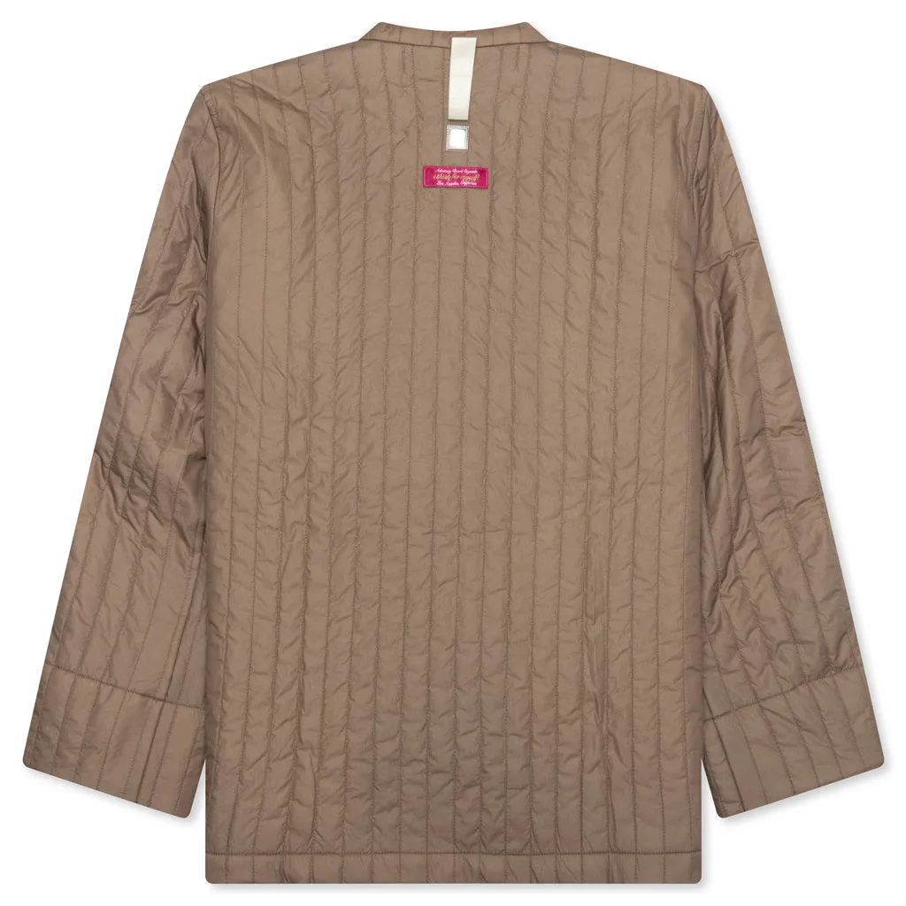 Winning Track Sideline Kimono - Khaki