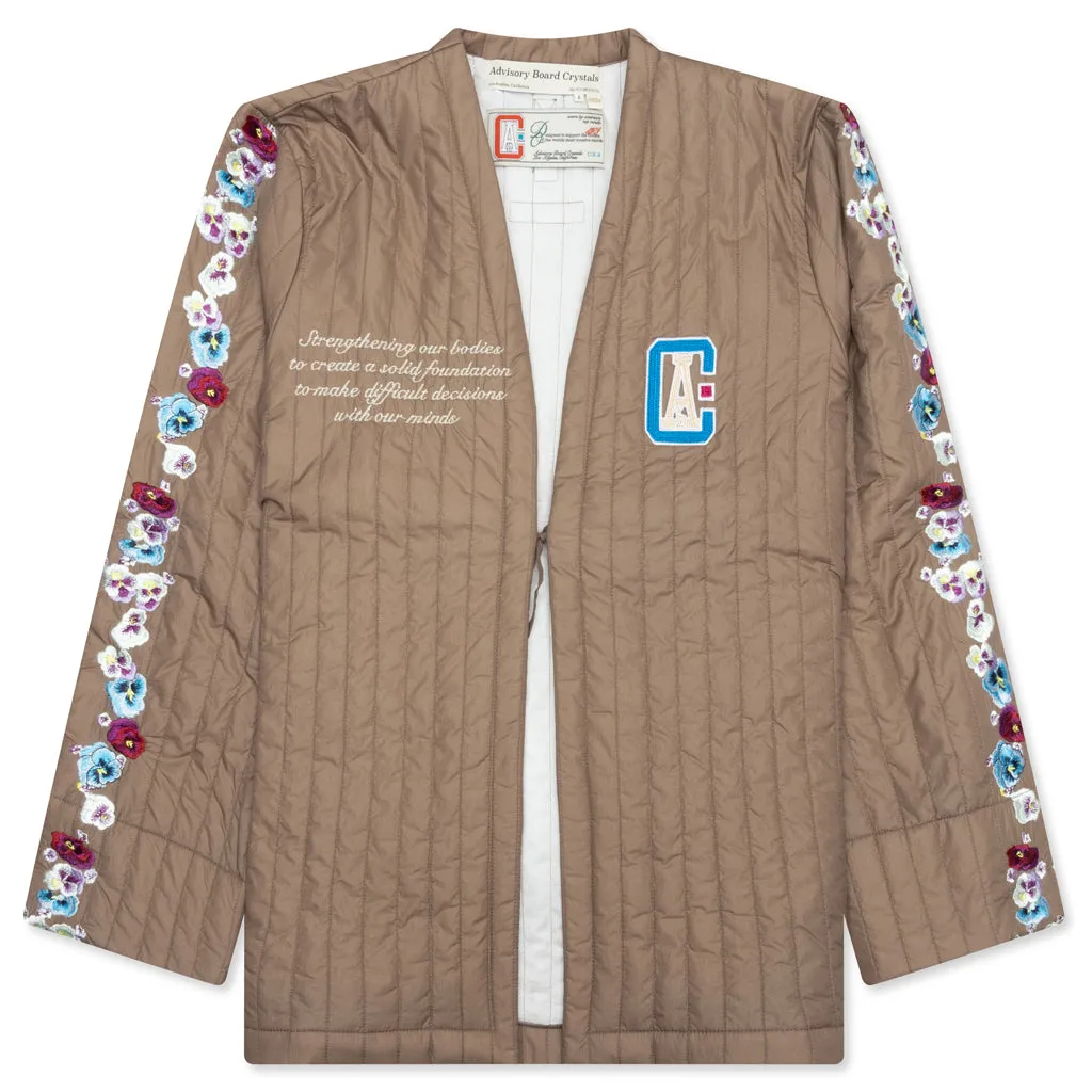 Winning Track Sideline Kimono - Khaki